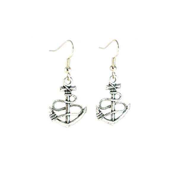 anchor earrings