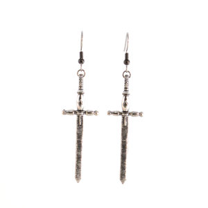 sword earrings