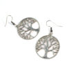 silver tree of life earrings