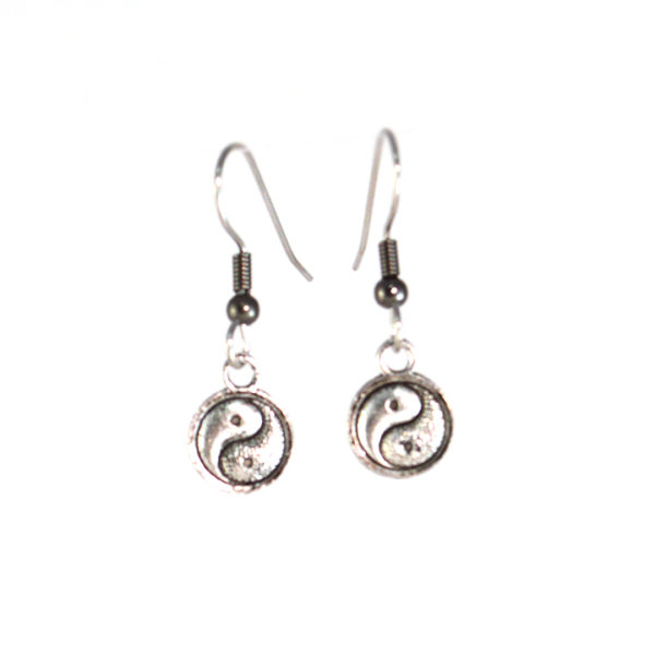 yin yang earrings