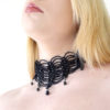 black gothic choker