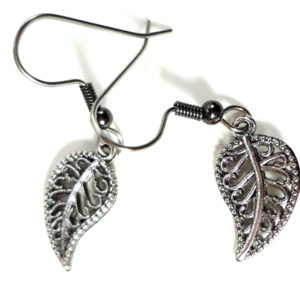 leaf earrings