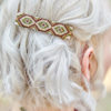 beaded boho barrette