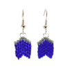 blue arrow tip earrings