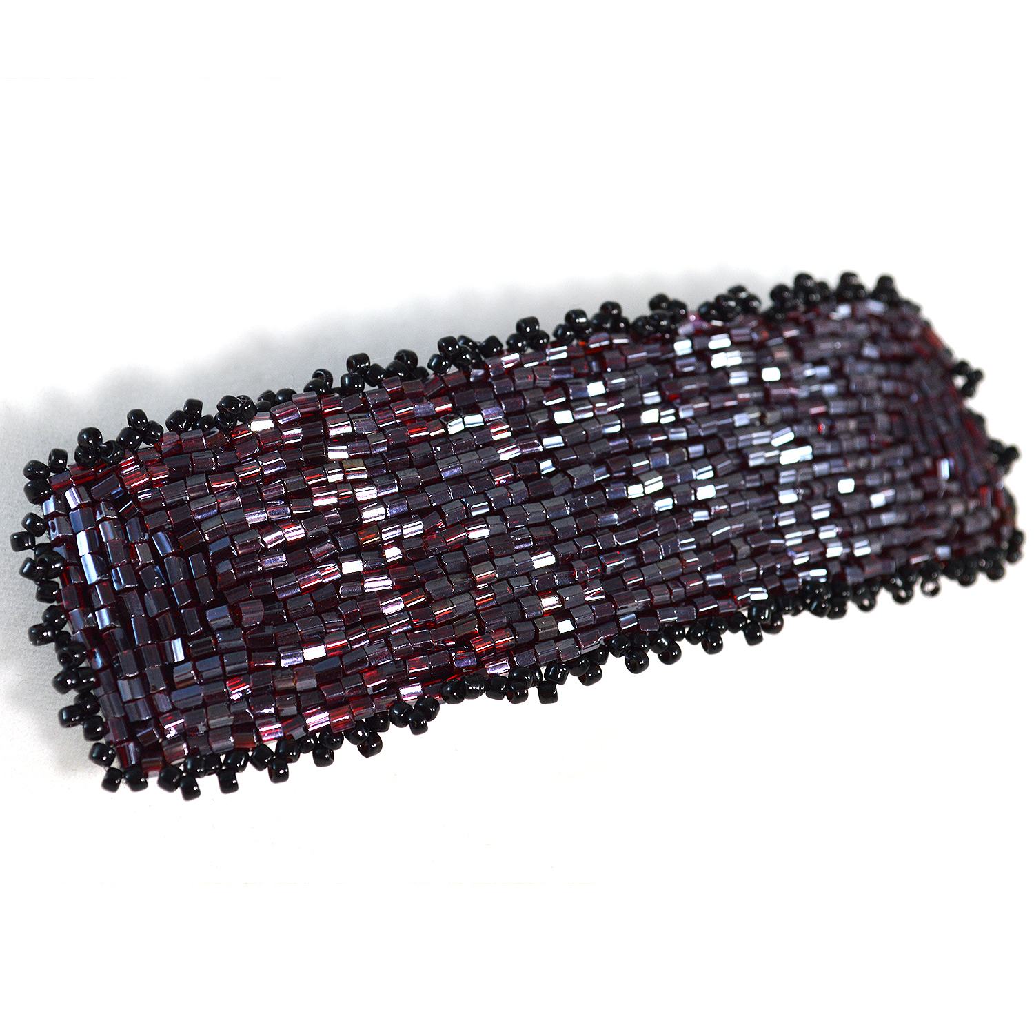 maroon barrette