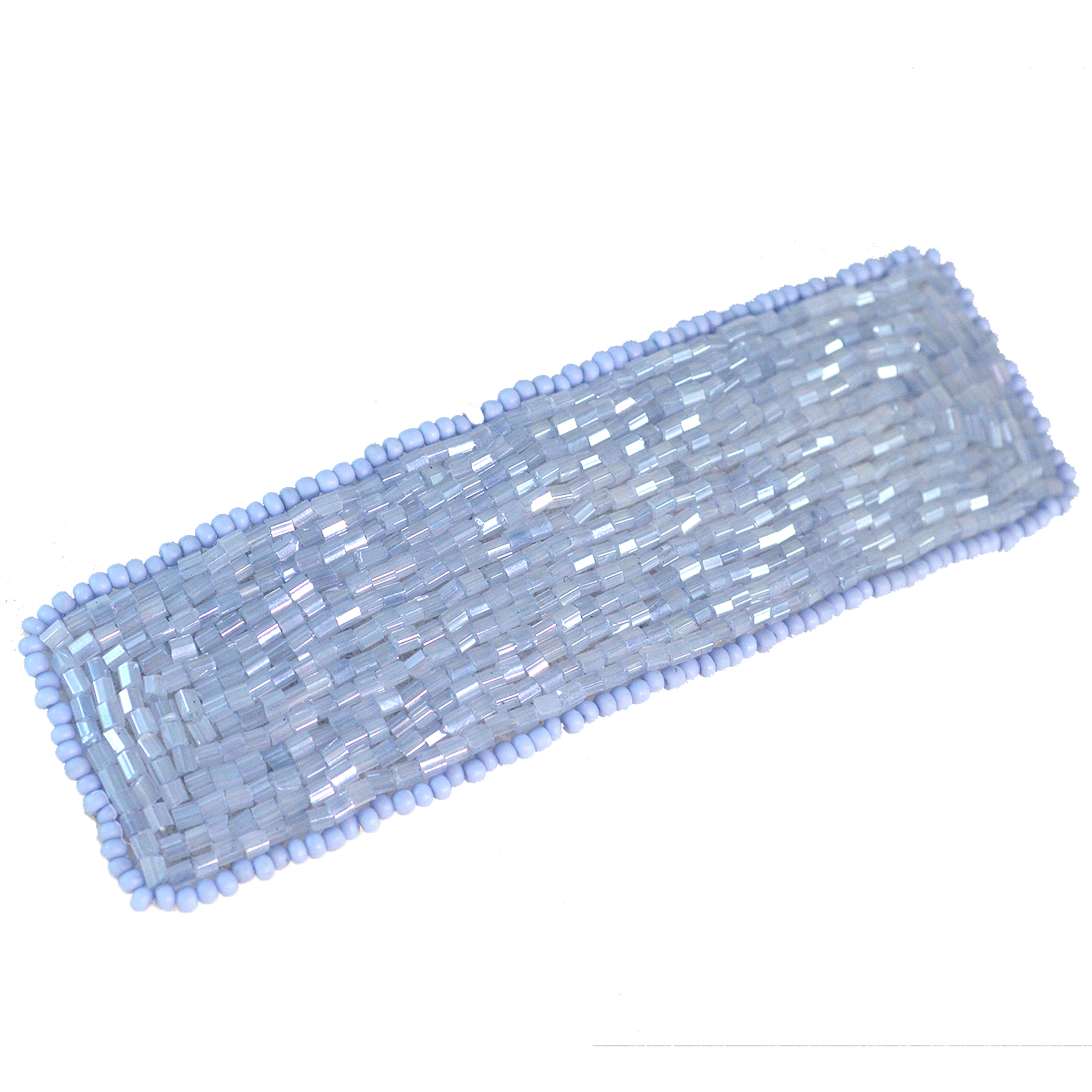hair clip barrette in light blue
