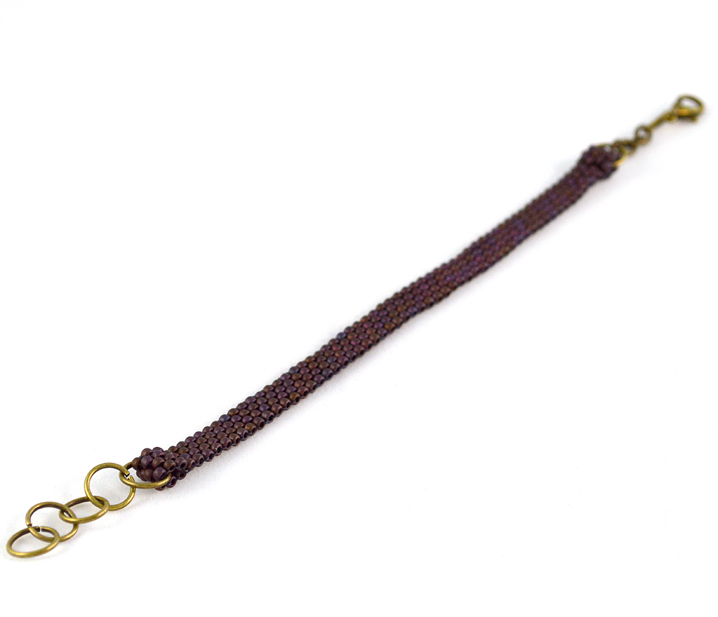 slim maroon bracelet boho jewelry
