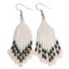 drop earrings white native american jewelry