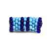 blue dreadlock bead