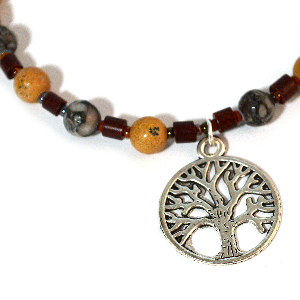 tree of life boho anklet