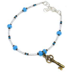 Alice in Wonderland Key Anklet