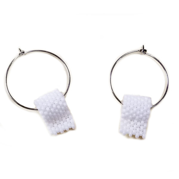 Hoop Toilet Paper Earrings