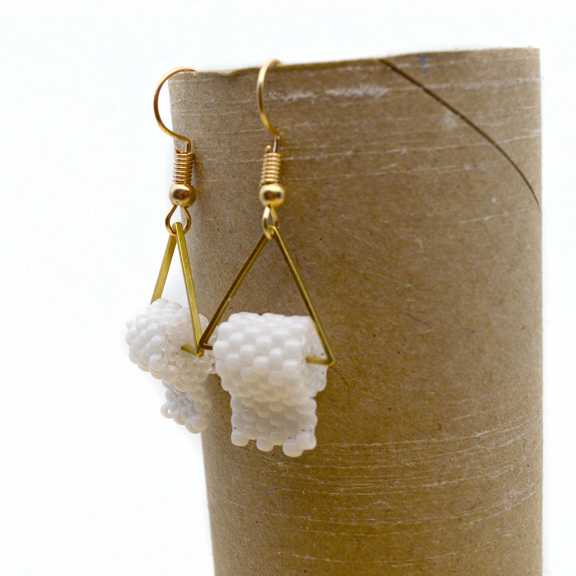 Personalized Joke Gift Miniature Toilet Paper Earrings Megan Petersen Jewelry
