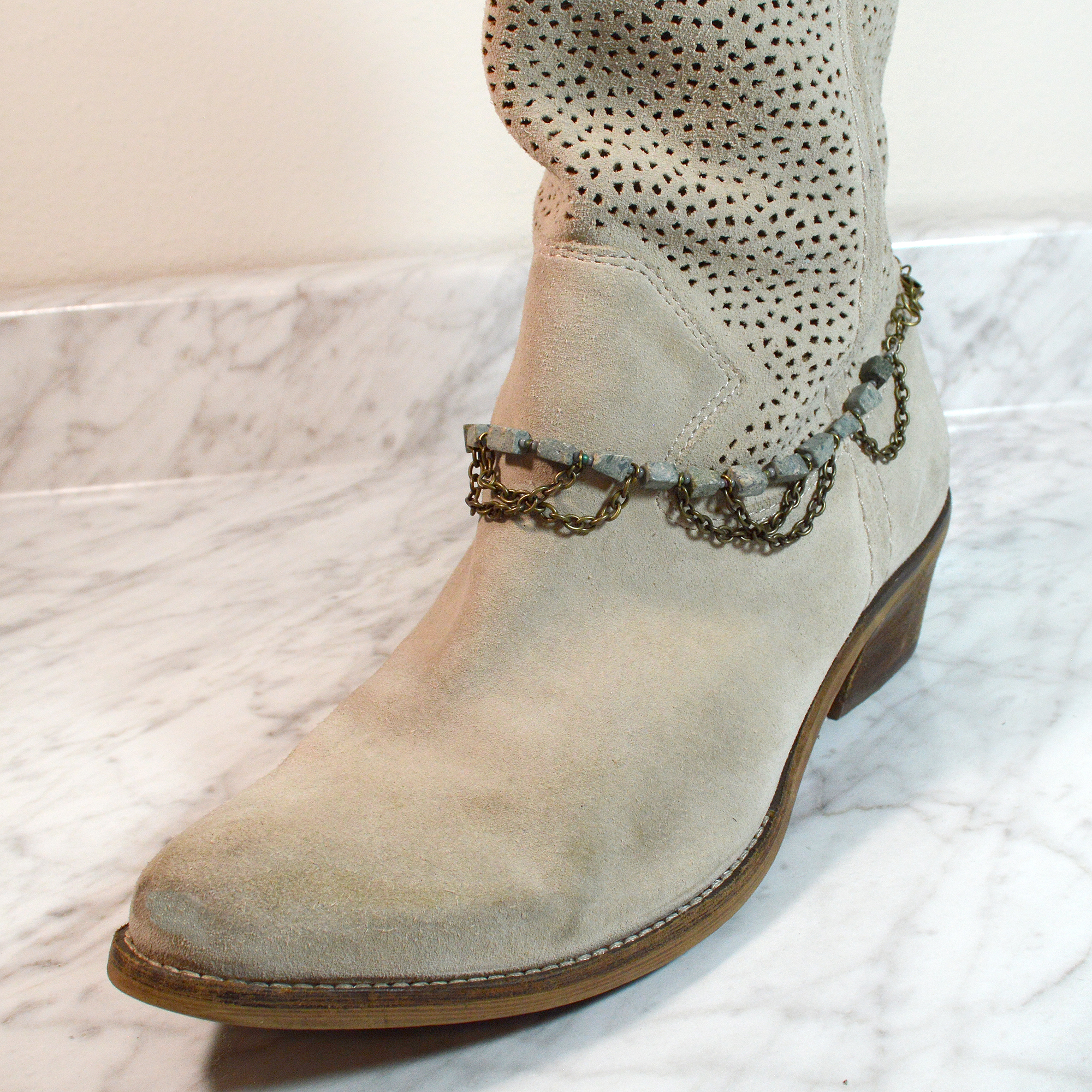 boho boot jewelry shoe chains