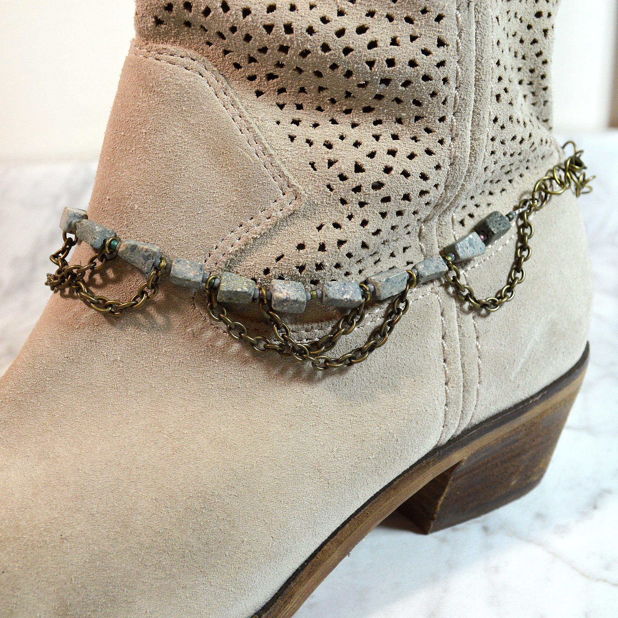 boho boot jewelry shoe chains