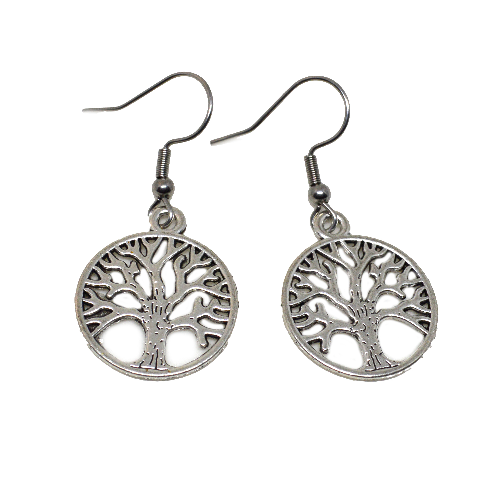 small tree of life earrings
