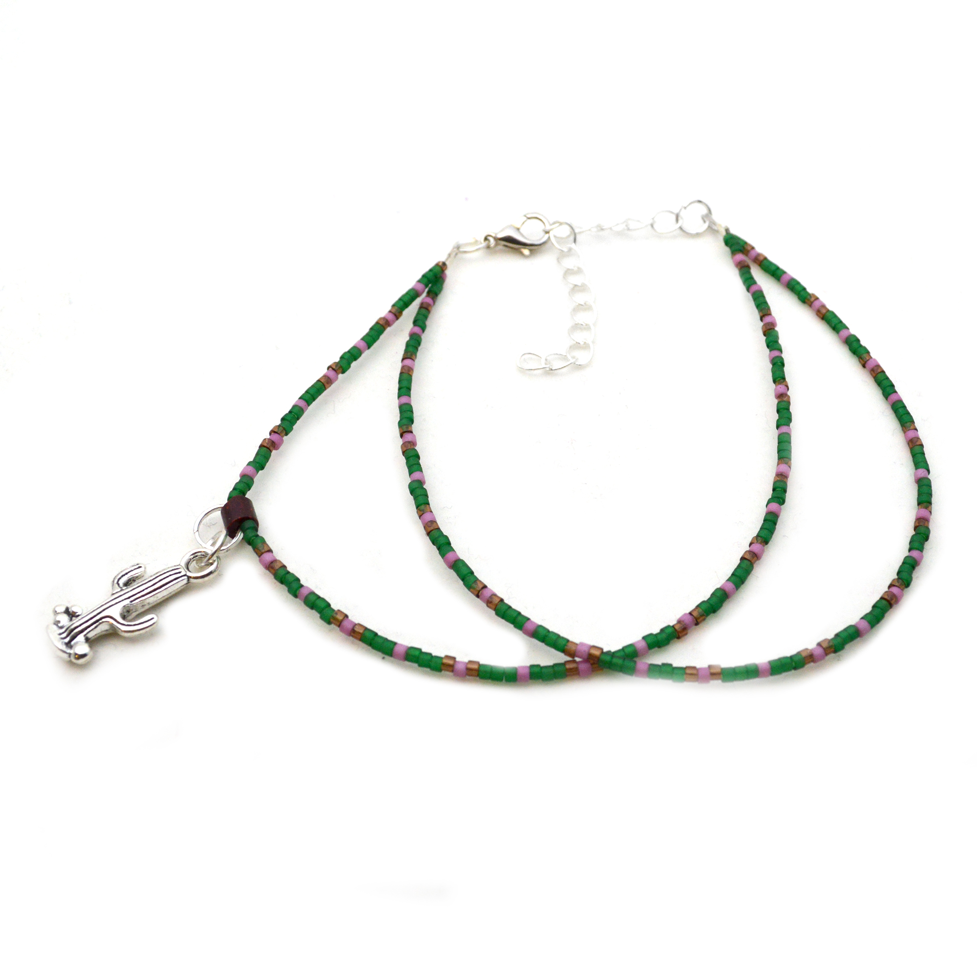 cactus charm southwest anklet