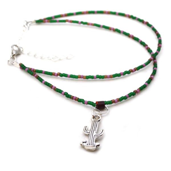 cactus charm southwest anklet