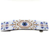 boho evil eye beaded barrette