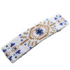 boho evil eye beaded barrette