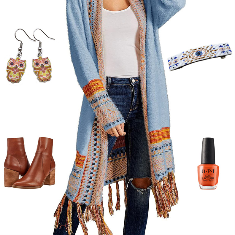 classic boho bohmeian outfit