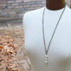 Autumn Y Long Drop Necklace Everyday Office Boho Jewelry